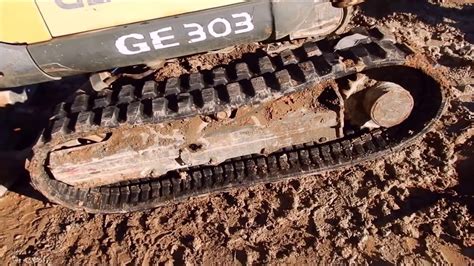 youtube mini excavator tracks